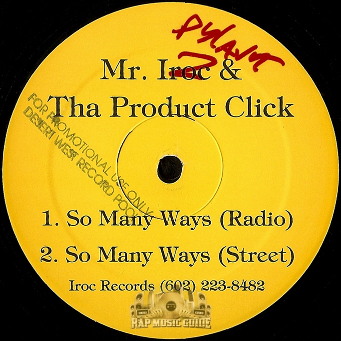 Mr. Iroc & The Product Click - So Many Ways: Single. Record